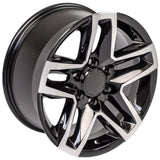 OE Wheels CV34B Aluminum Wheel (MPN: CV34B-18085-6550-26MB)