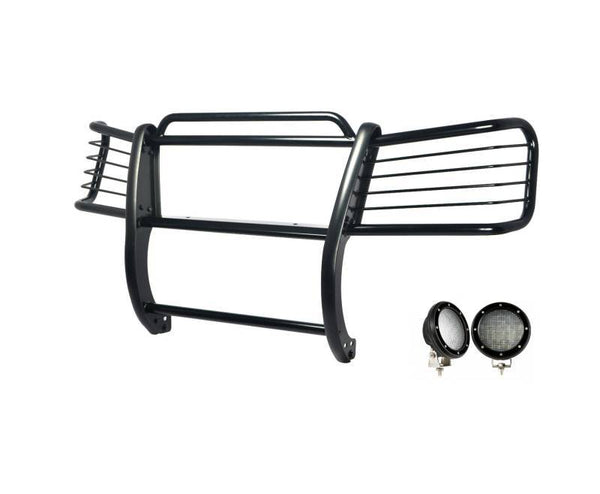 Black Horse Grille Guard Kit (MPN: 17GK26MA-PLFB)