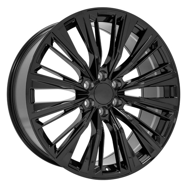 OE Wheels CA93 Gloss Black Wheel (MPN: CA93-24100-6550-28B)