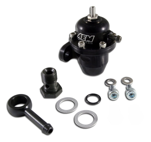 AEM Adjustable Fuel Pressure Regulator (MPN: 25-303BK)