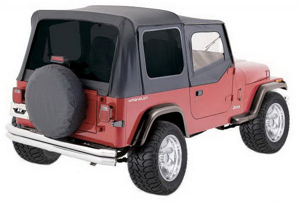 Rampage Soft Top Replacement Denim Black (MPN: 99415)