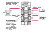 Blue Sea Fuse Block 6 Circuits (MPN: 5037-BSS)
