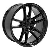 OE Wheels DG23 Gloss Black Aluminum Wheel (MPN: DG23-20090-5115-18B)