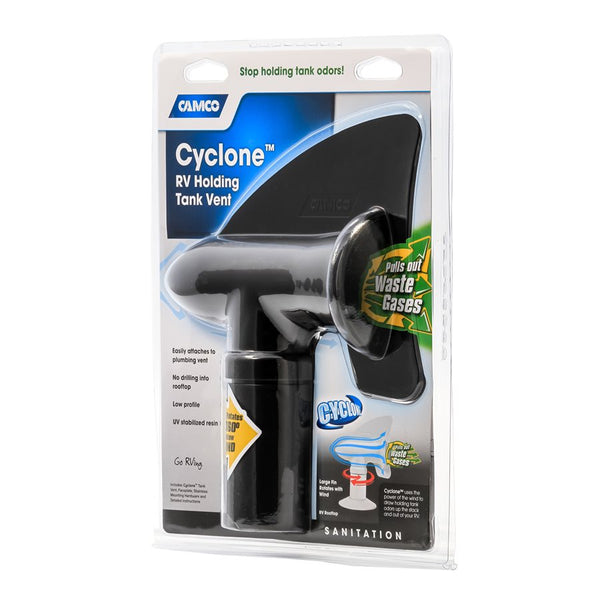 Camco Sewer Vent Cap - Cyclone Design (MPN: 40597)