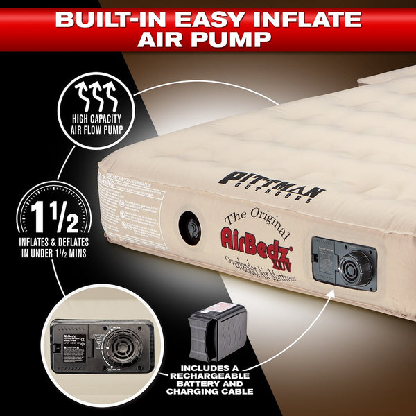 Rear Seat Air Mattress for JEEP, SUV, and Crossover Vehicles (MPN: PPI-TAN_XUV)