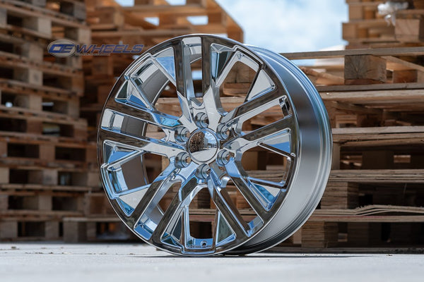 OE Wheels CV38 Chrome Plated Wheel (MPN: CV38-22090-6550-28C)
