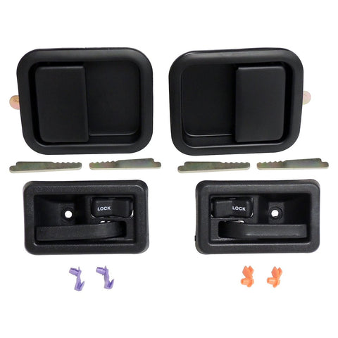 Exterior Door Handle Set for Jeep Vehicles (MPN: 55076222MK)