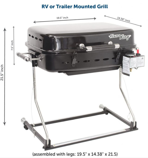 Flame King Propane Barbeque Grill (MPN: YSN-HT-500)