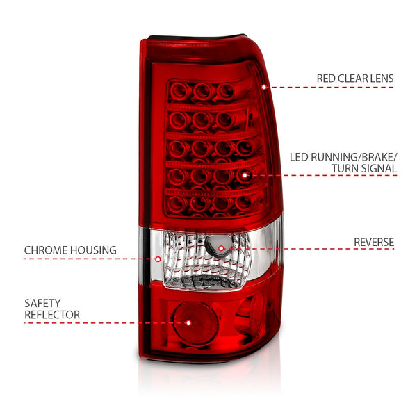AnzoUSA LED Tail Light Assembly (MPN: 311010)