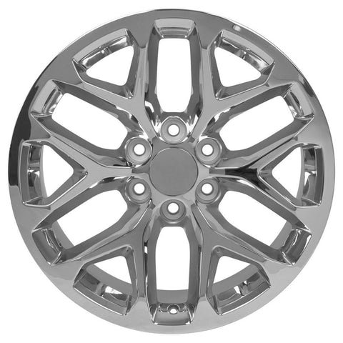 OE Wheels CV98 20 Inch Chrome Wheel (MPN: CV98B-20090-6550-24C)