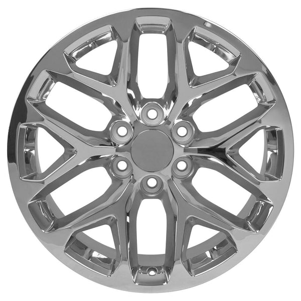 OE Wheels CV98 20 Inch Chrome Wheel (MPN: CV98B-20090-6550-24C)