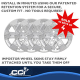 Coast To Coast Impostor Wheel Skin (MPN: IWCIMP431X)