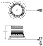 Ecco Electronic Beacon Light (MPN: 7945A-VM)