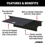 Aries Jeep Security Cargo Lid (MPN: ALC25000-00)