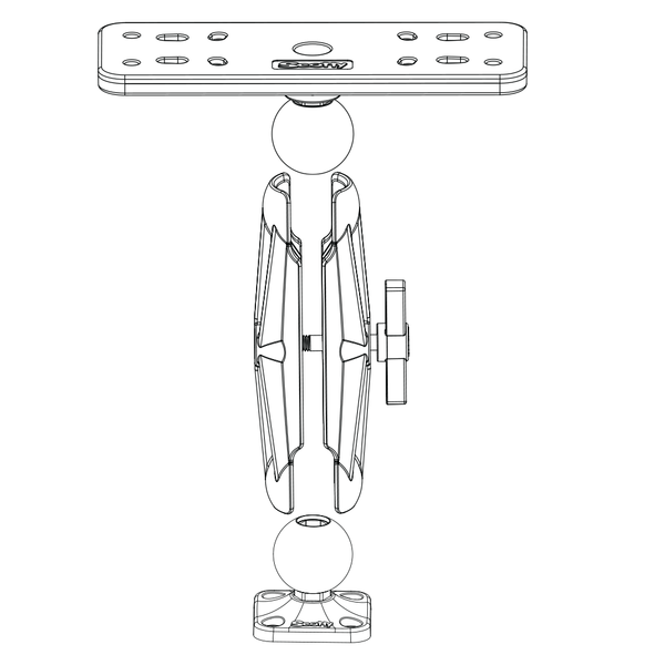 Scotty Fish Finder Mount (MPN: 0166)