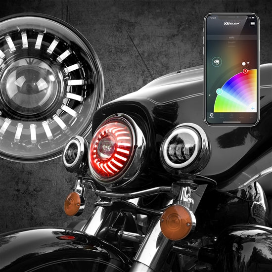 XK Glow LED Headlight Assembly (MPN: XK-7IN-HD-KIT)