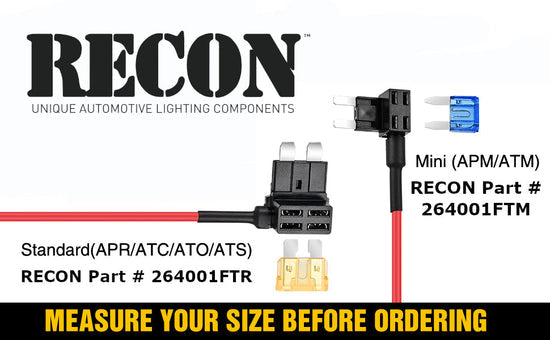 Recon Accessories Fuse Block Tap (MPN: 264001FTM2)