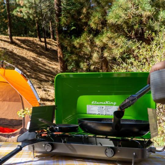 Flame King Camp Stove (MPN: YSNVT-101)