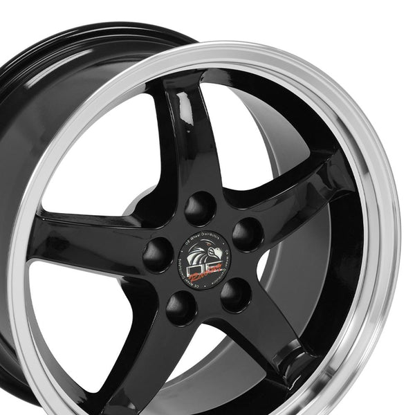 OE Wheels 17 Inch FR04B Aluminum Wheel (MPN: FR04B-D17090-5450-24BM)