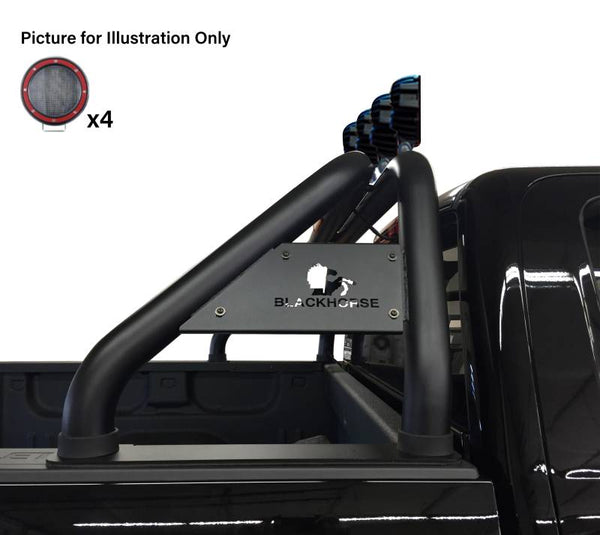 Black Horse Off Road Truck Bed Bar (MPN: RB002BK-PLFR)