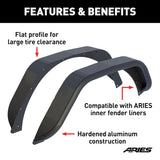 Aries Jeep Fender Flares (MPN: 2500203)
