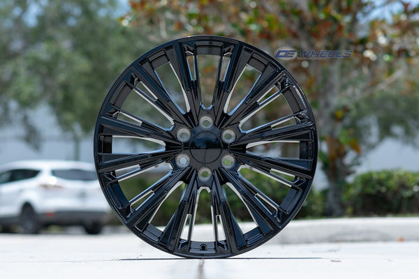 OE Wheels CA93 Gloss Black Wheel (MPN: CA93-22090-6550-28B)
