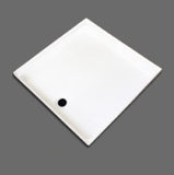 Shower Pan 24 Inch x 24 Inch with Center Drain (MPN: SP2424W)