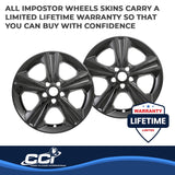 Coast To Coast Impostor Wheel Skin (MPN: IWCIMP371BLK)