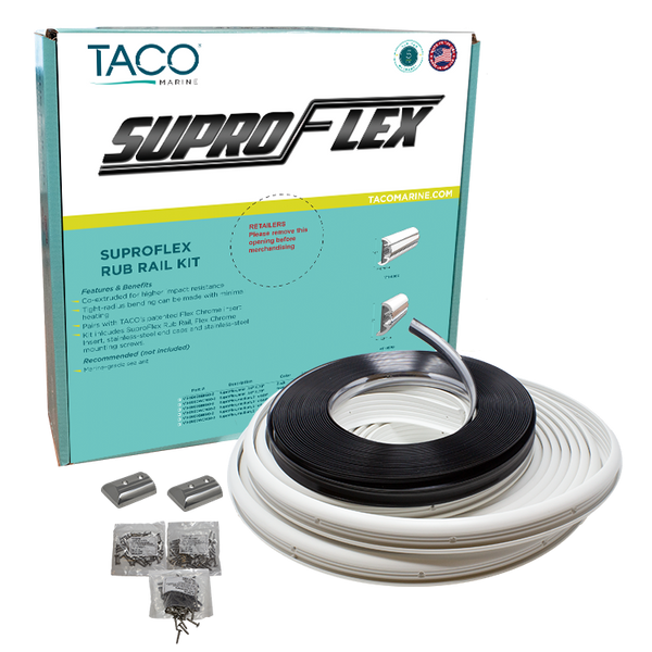 Taco SuproFlex Boat Rub Rail (MPN: V11-9960WCM60-2)