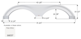 Icon Fender Skirt for Tandem Axle RVs (MPN: 16037)