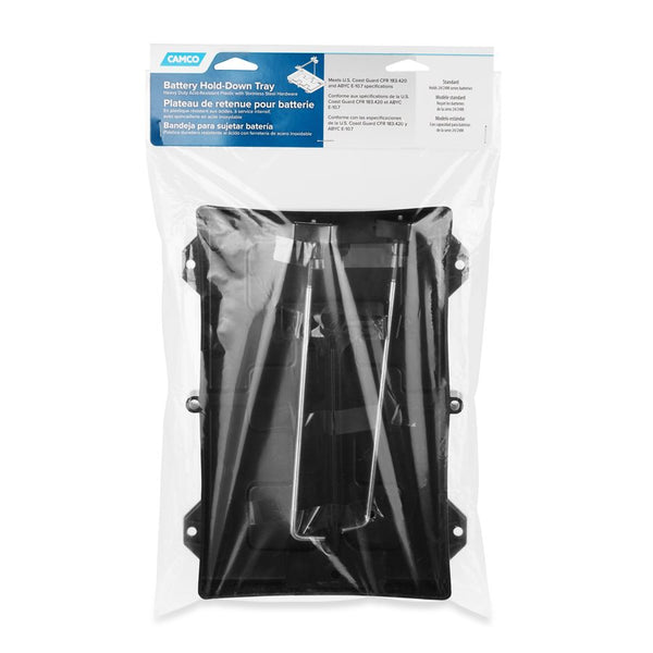 Battery tray for group 24 batteries (MPN: 55394)