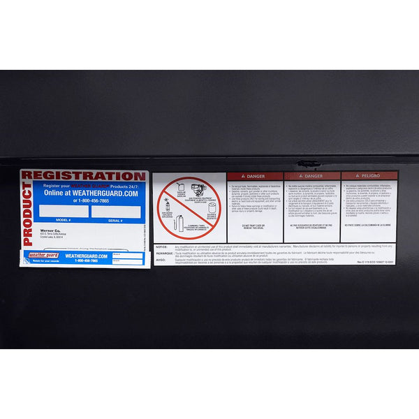 Weather Guard Lo-Side Aluminum Tool Box (MPN: 178-6-04)