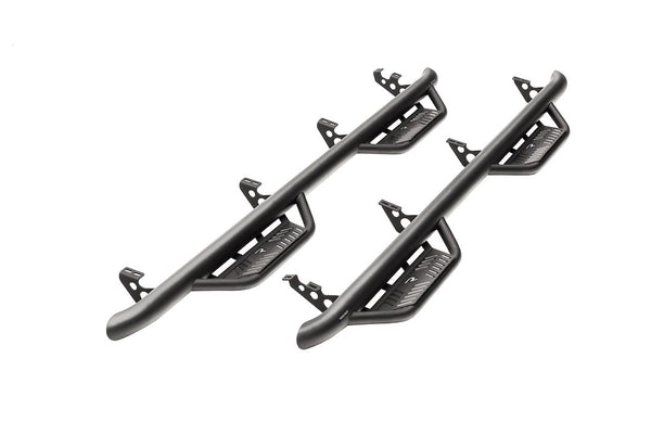 N-FAB Nerf Bar With Drop Down Steps (MPN: HPF99105CC-6-TX)