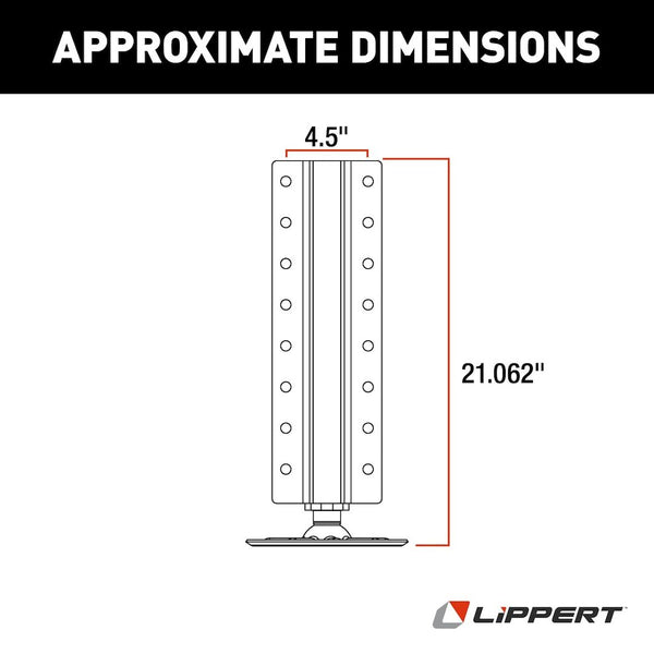 Lippert Components Leveling Jack (MPN: 3728923)