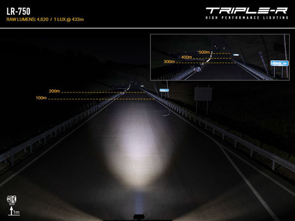 Triple-R Light LR-750 LED Light Bar (MPN: LR4-PL-B)
