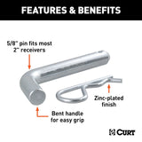 CURT Trailer Hitch Pin (MPN: 21500)