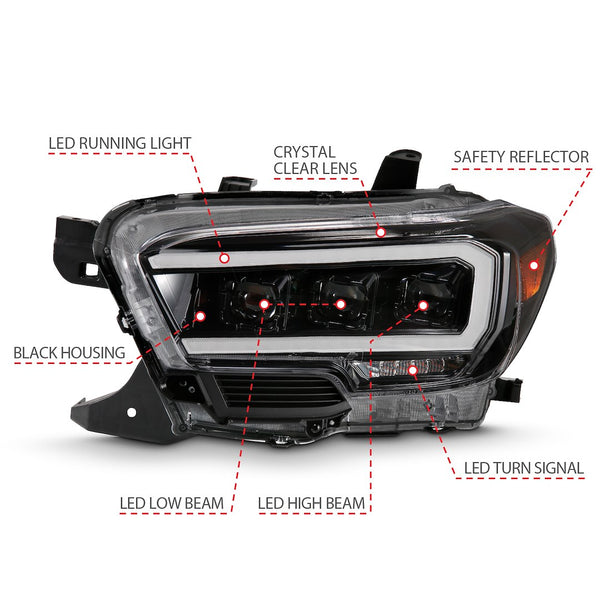 AnzoUSA LED Projector Headlight Assembly (MPN: 111496)