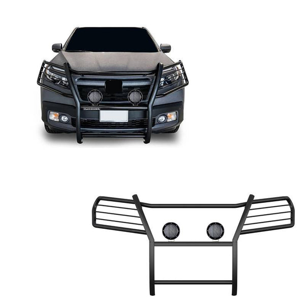 Black Horse Grille Guard Kit (MPN: 17H01MA-PLFB)
