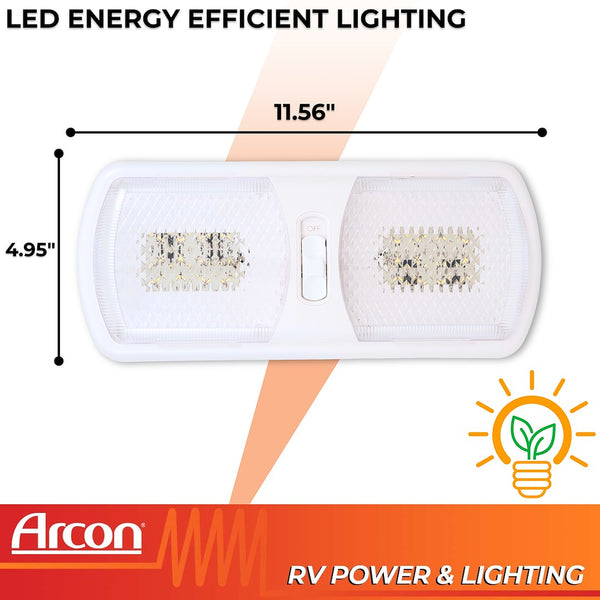 LED Ceiling Double Light by Arcon (MPN: 20670N)