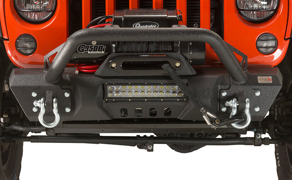 Fishbone Front Stubby Winch Bumper (MPN: FB22004)