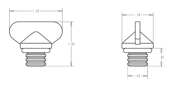 Sierra Marine Boat Drain Plug (MPN: 18-4226)