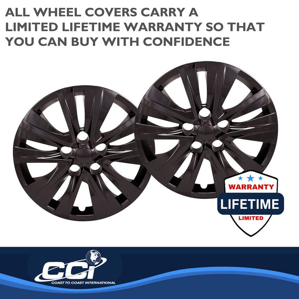 Coast To Coast 16 Inch Wheel Cover Set (MPN: 54616BLK)