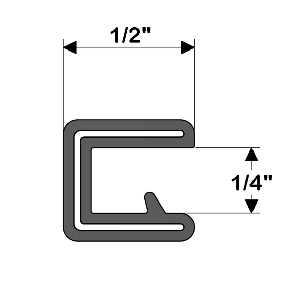 Taco Boat Edge Trim (MPN: V30-1008B25-1)