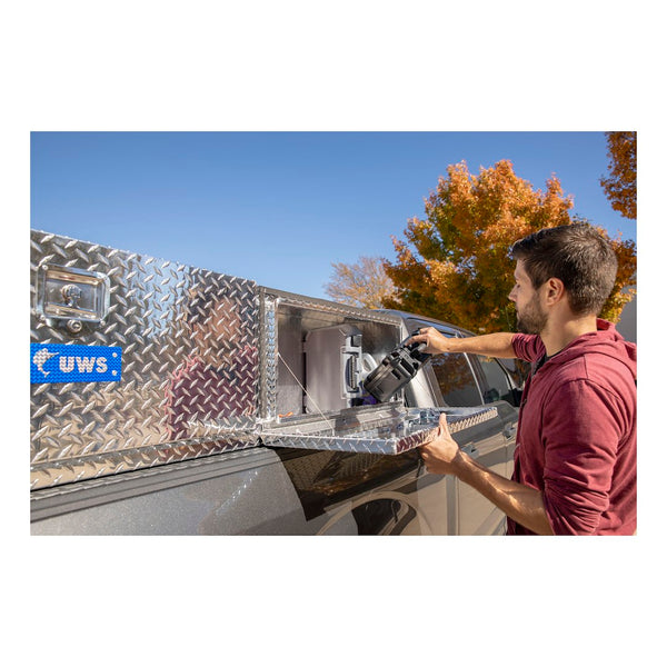 UWS Tool Box Topside Aluminum Storage (MPN: TBTS-96)