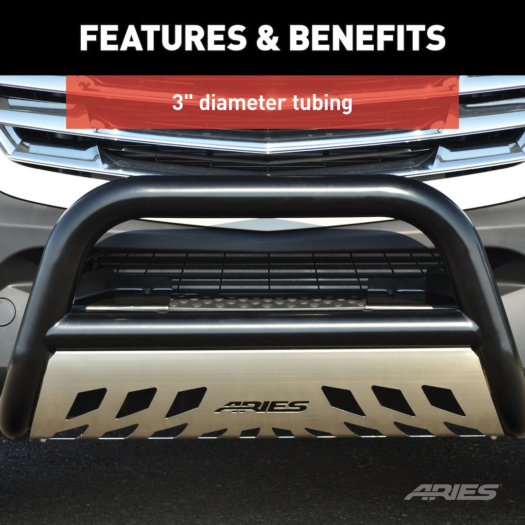 Aries Bull Bar With Skid Plate (MPN: B35-4002) – Sprinter Parts Depot