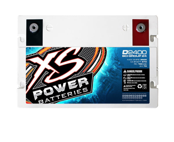 XS Power Batteries D Series AGM Battery (MPN: D2400)