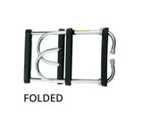 Pontoon Boat Ladder - 4 Step Removable Folding Design (MPN: 12350-21)