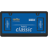License Plate Frame - Neo Classic Black Powder Coated (MPN: 15350)