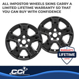 Coast To Coast Impostor Wheel Skin (MPN: IWCIMP420BLK)
