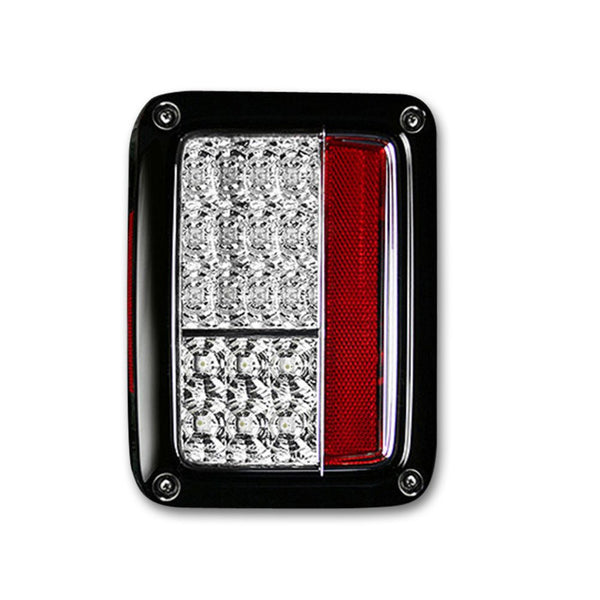 Recon Jeep Wrangler LED Tail Light Assembly (MPN: 264234CL)